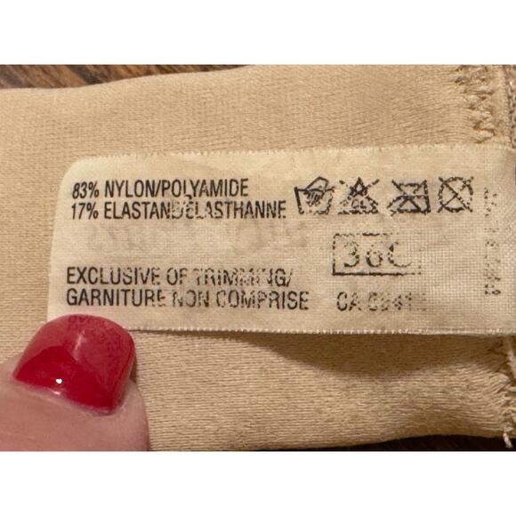 Fit Fully Yours Fawn Soft Cup Bra Wireless Bundle 2 Bras One Beige One Pink 36C - Picture 5 of 16